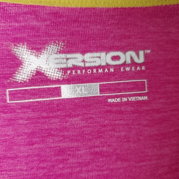 A pink xersion work out shirt - Picture 2 of 2